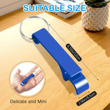 9 PCS Beer Bottle Openers,Colorful Aluminum Bottle Openers Keychains for Beer,Cans,Soda