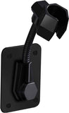 Shower Head Holder Strong Adhesive 360 Degree Rotatable Adjustable Handheld Shower Wand Holder Wall Mount Bracket for Bathroom (Black)
