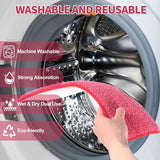 Mop Replacement Pads Compatible with OXO Good Grips Spray Mop - Reusable Microfiber Pad Refill for Floor Cleaning, 4 Pack (Mop is Not Included)
