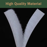 2 Inch Wide Hook and Loop Tape, Excellent Grip, Strong Adhesive Back, Nylon Self-Adhesive Fastener Strips for Fixing and Hanging, Home School and Office e (White, 15 Feet)