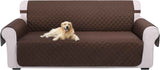 UNICE Home Reversible Sofa Cover Bundle Loveseat Cover(Sofa+Loveseat Small, Coffee)