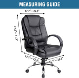 Velvet Home Office Chair Covers Stretchable Computer Desk Chair Covers Mid - High Back Universal Executive Boss Gaming Seat Cover Removable Machine Washable, Black