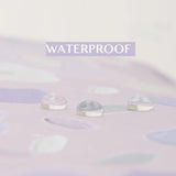 Women's Purple Floral Auto-open Sun & Rain Umbrella, UV Protection Compact Travel Umbrellas UPF 50+ with Cover Bag