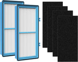 AER1 Filter Replacement for Holmes Air Purifier HAPF30AT HAP242-NUC, Odors Dust VOCs Remover, Total Air 2 True HEPA 4 Carbon Booster, 1.2 x 10 x 4.6 Inches