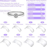 Ring Size Adjuster Kit 20-Pack - Ring Sizer Tool with Measuring Gauge - Resizer Spiral for Loose Rings - Stainless Steel Polishing Cloth In Australia - Darrahopens