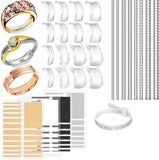 Ring Size Adjuster Kit 29-Pack - Ring Sizer Tool with Measuring Gauge - Resizer Spiral for Loose Rings - Stainless Steel Polishing Cloth In Australia - Darrahopens