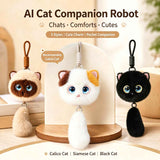 AI Cat Companion Robot - Interactive Emotional Support Pet with 40+ Languages Voice Cloning Long-term Memory - Touch Sensitive Smart Toy for Kids Adults - Siamese Cat In Australia - Darrahopens