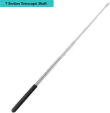 Telescopic Teachers Pointer,Teaching Pointer,Hand Pointer Extendable Retractable Handheld Presenter Classroom Whiteboard (1)  39 inch