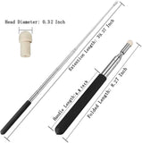 Telescopic Teachers Pointer,Teaching Pointer,Hand Pointer Extendable Retractable Handheld Presenter Classroom Whiteboard (1)  39 inch