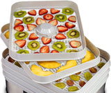 6 Pack Silicone Dehydrator Sheets,Non-stick Food Fruit Mats Reusable Steamer Mesh Mat for Dryer (6, 14 x inch)  inch