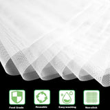 6 Pack Silicone Dehydrator Sheets,Non-stick Food Fruit Mats Reusable Steamer Mesh Mat for Dryer (6, 14 x inch)  inch