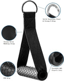 Exercise Cable Handles,Cable Machine Attachment Handles Compatible with Machines,Super Strong Nylon Webbing for Resistance Training(1 Pairs)