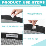 10 Pcs Silver Cubicle Pins Partition Long Push Fabric Clips Name Plate Holders for Office Furniture Corkboard Mounting