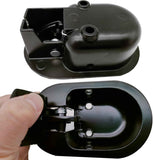 1PC Metal Recliner Handle Replacement Parts ,Premium with Cable, Compatible Most Major Couch Sofa Chair Furniture (1)