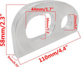 Aluminum Bow Eye，Buckle Rope Hole Marine Boat Eye Tie Off Docking Anchoring Fishing Duck Rowboat Jon Hardware Fittings