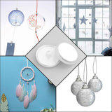 30 Pieces Clear Self-Adhesive Ceiling Hooks, No-Drill Ceiling Hooks, Sticky Hooks with Flagpole Clips for Bedroom, Bathroom, Kitchen, Bedroom Wall, Carnival Item