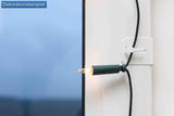 10x Window Hooks Decorative Hooks Window Clips for Window Decorations White 12-20mm UNIVERSAL