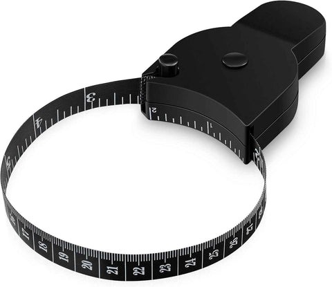Tape measure for body measurements - Self-locking body tape measure with push button and retraction Precise waist chest hips thighs arms Ideal fitness at home