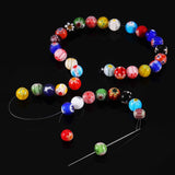200 m Clear Nylon Invisible Thread String for Hanging Christmas Decorations, Making Bracelets, Sewing Hobbies, 0.25 mm Beading Thread with Beading Needle 0.25mm