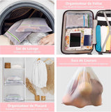 Petluno Lingerie Washing Machine Bags - Pack of 11 for Delicate Underwear, Lingerie and Socks