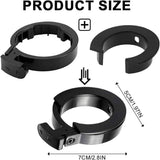 2 pieces scooter lock ring clasp front round locking ring outer lock ring electrical parts for Xiaomi Mijia M365