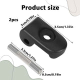 Folding hook lock with iron clasp, compatible with Xiao-Mi M365, reinforced hinge for aluminium folding electric scooters
