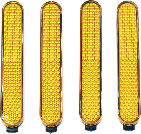Petluno - Rear Wheel Cover Reflector for Xiaomi 1S Essential Pro2 Electric Scooter