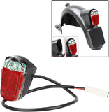 Tail light, tail light splash guard, IPX4 waterproof, red, for Segway Ninebot Max G30 / G30LP G30LE II