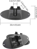 Universal kickstand, 2 pieces, for wheels from 90 mm to 120 mm, stunt kickstand, extra stable stand, professional scooter kickstand, freestyle kickstand, stunt kickstand