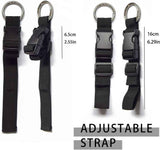 2-piece travel luggage set including suitcase, coat hanger, luggage straps, non-slip, portable backpack, luggage set