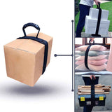 Heavy Duty Luggage Strap Holder for bulky items with XL handle Tie Down Adjustable strap Cinches Tight a secure grip Max load 155 lbs Ideal for large items when traveling