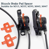 10Pcs Bike Disc Brake Spacers, Hydraulic Pad Spreader Insert Repair Tool for Road Bike & Mountain Bike, Component