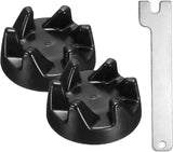 2 pieces of couplings 9704230, compatible with Kitchenaid KSB52/KSB5/5KSB52/5KSB5, loose parts removal tool