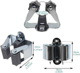 Petluno Broom Holder - Tool Holder Broom Wall Mount System Multi Wall Holder Mounting System Garden Tools Set Including Fixing Hardware (blue) grey 6