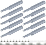Petluno® Pack of 10 push-to-open door openers, soft close door dampers for kitchen cabinet doors