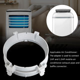 Air Conditioning Exhaust Hose Adapter, Number 2 Portable Air Conditioning Pipe Connector for Midea, Air Conditioner Window Adapter Exhaust Hose Connector Tube Connector
