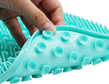 Foot Shower Massager Scrubber with Non Slip Suction Cups, Feet Exfoliation Cleaner Mat for Foot Massage Clean Improve Circulation Reduce Pain