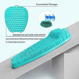 Foot Shower Massager Scrubber with Non Slip Suction Cups, Feet Exfoliation Cleaner Mat for Foot Massage Clean Improve Circulation Reduce Pain
