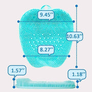 Foot Shower Massager Scrubber with Non Slip Suction Cups, Feet Exfoliation Cleaner Mat for Foot Massage Clean Improve Circulation Reduce Pain