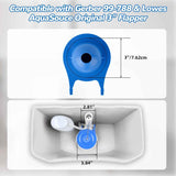 2 pcs Toilet Flapper Replacement, Compatible with Lowes AquaSouce Original 3" Flapper Replacement for 1.28 GPF Toilets (98923, 312795, 352027, 395280, 12293)-Water Saving, Easy to Install