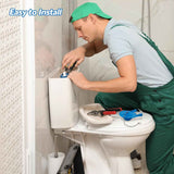 2 pcs Toilet Flapper Replacement, Compatible with Lowes AquaSouce Original 3" Flapper Replacement for 1.28 GPF Toilets (98923, 312795, 352027, 395280, 12293)-Water Saving, Easy to Install