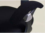Removable Washable Office Chair Armrest Slipcovers Covers Pads (Black)