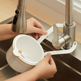 Kitchen Sink Strainer Basket, Faucet Hanging Filter Basket, 2025 Kitchen Sink Food Waste Catcher Faucet Hanging, Sink Trash Catcher for Garbage Leftovers (Green)