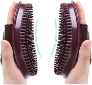 Meridian Massage Brush Calf Neck Waist Massager Abdominal Back Slimming Brush Guasha Scraping Weight Loss Body Massager (2 pc)