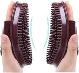 Meridian Massage Brush Calf Neck Waist Massager Abdominal Back Slimming Brush Guasha Scraping Weight Loss Body Massager (2 pc)