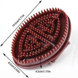 Meridian Massage Brush Calf Neck Waist Massager Abdominal Back Slimming Brush Guasha Scraping Weight Loss Body Massager (2 pc)