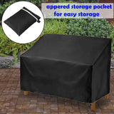 Patio Sofa Cover,Waterproof Patio Furniture Cover,Sofa Cover,Outdoor Sofa Cover,UV Proof,Fast Fading,Durable And Waterproof Patio Furniture Cover,For 2-Seater Outdoor Sofa