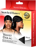 Velvet Du-Rag-Premium Quality-Wave Cap Long Straps
