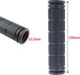 2 Pairs Bicycle Handle Bar Grips Mushroom for BMX/Road Mountain Bikes Black