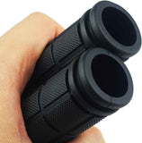 2 Pairs Bicycle Handle Bar Grips Mushroom for BMX/Road Mountain Bikes Black